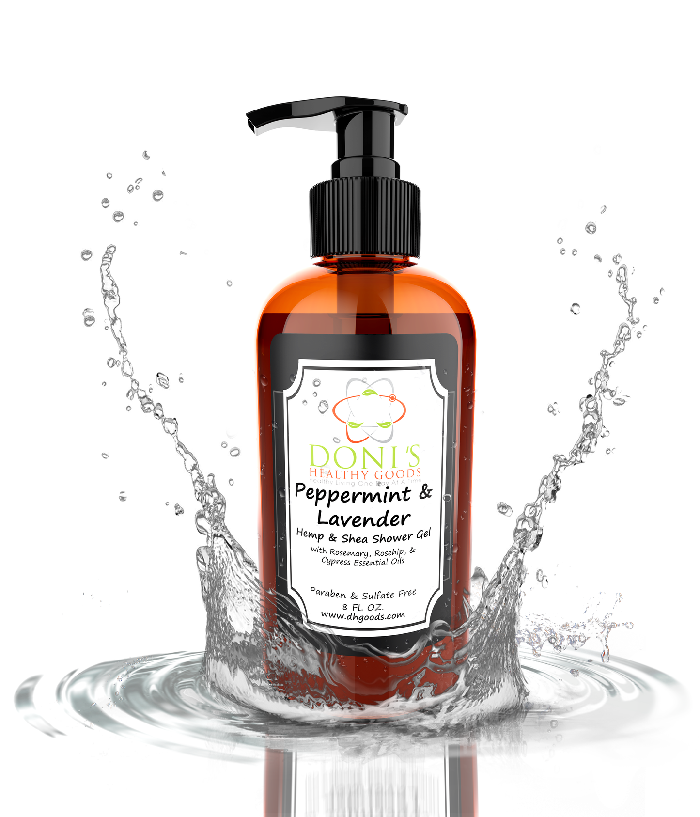 Hemp & Shea Shower Gels 8oz