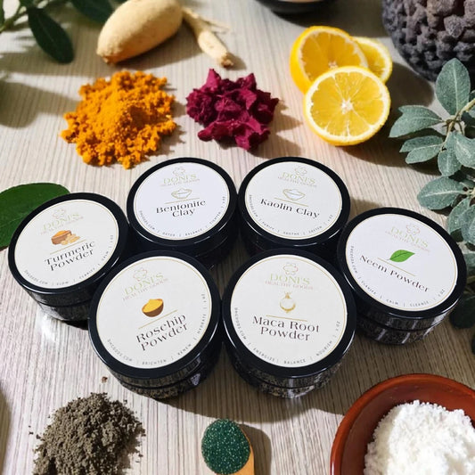 Botanical Clays & Powders - LIMIT OF 5 per Order