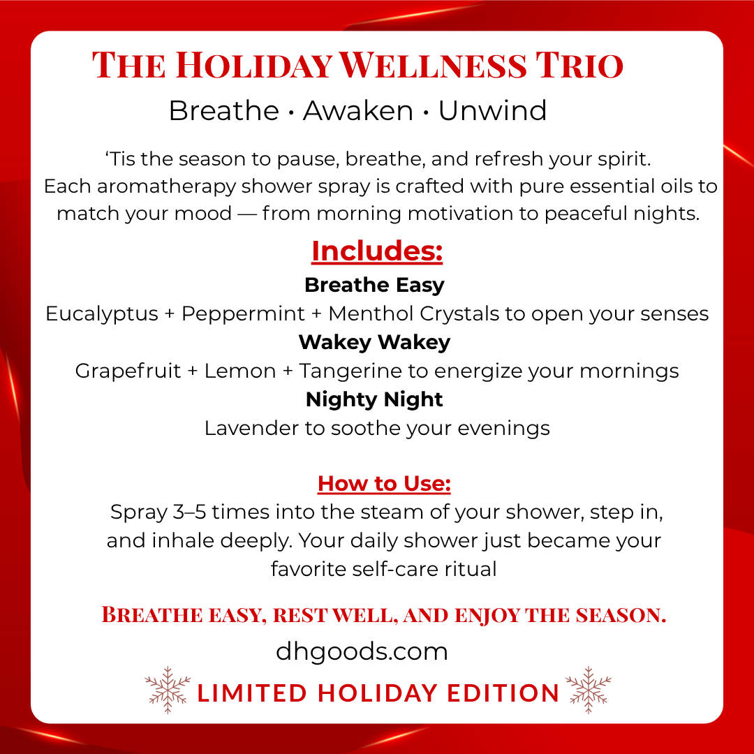 The Holiday Wellness Trio